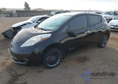 2014 Nissan Leaf S из США, поврежденный, VIN 1N4AZ0CP6EC332054